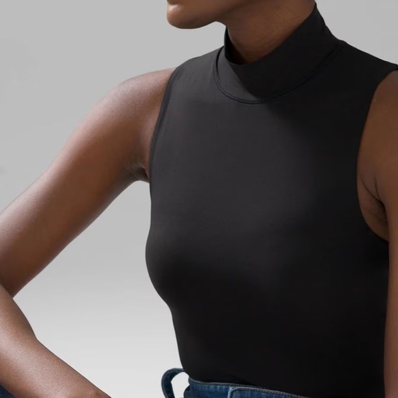 WHBM FORME™ All Ways Stretch Mock Neck Tank - Picture 1 of 13
